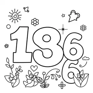 Kolorowe Cyfry dla Dzieci