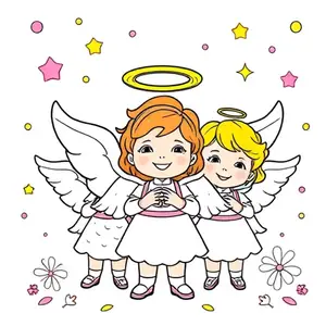 Kolorowanki Sony Angel