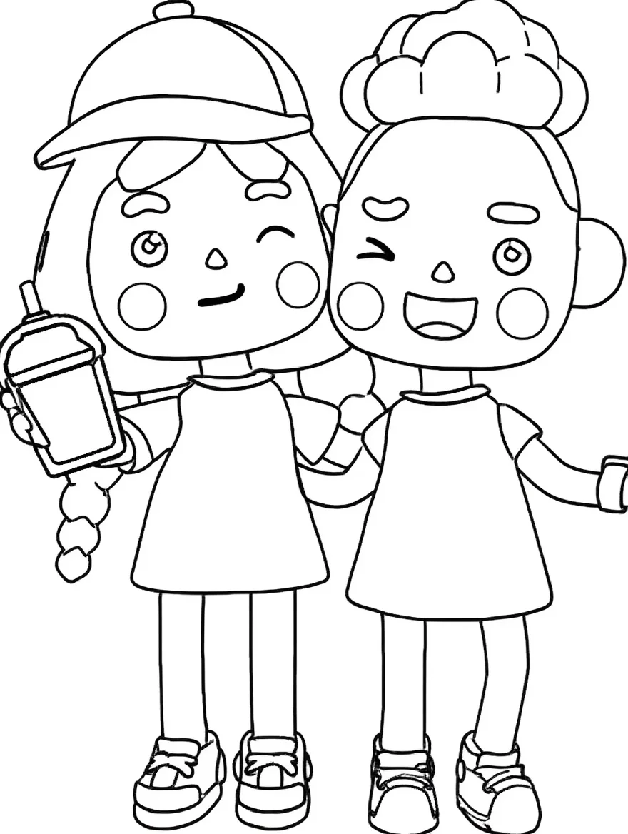 kolorowanka toca boka