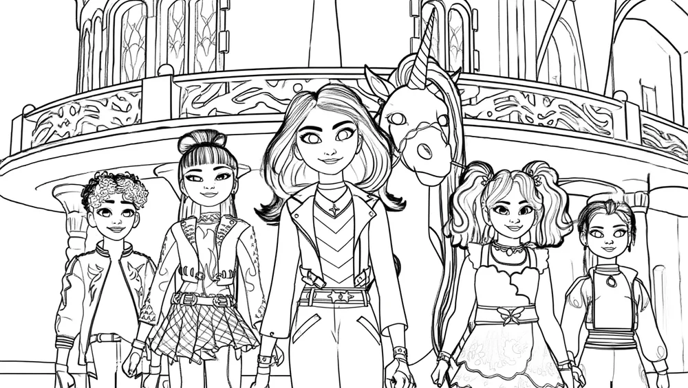 akademia jednorożców postacie