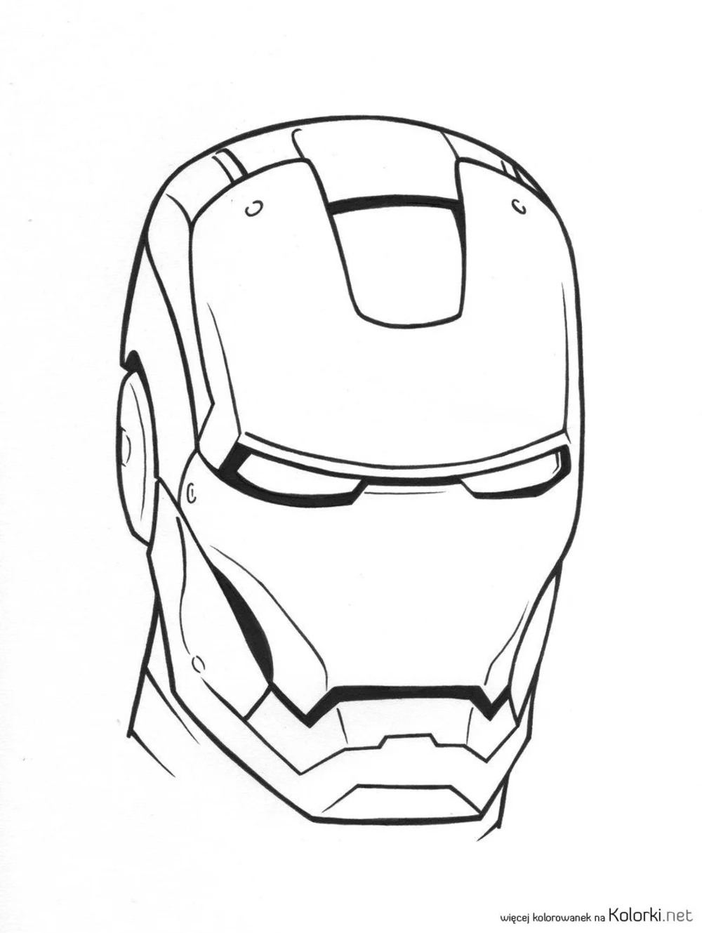 iron man, maska