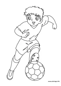 piłka, piłkarz, Kapitan Tsubasa