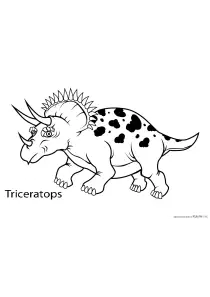 dinozaur, triceratops