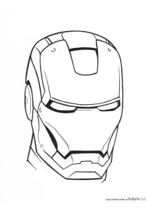 iron man, maska