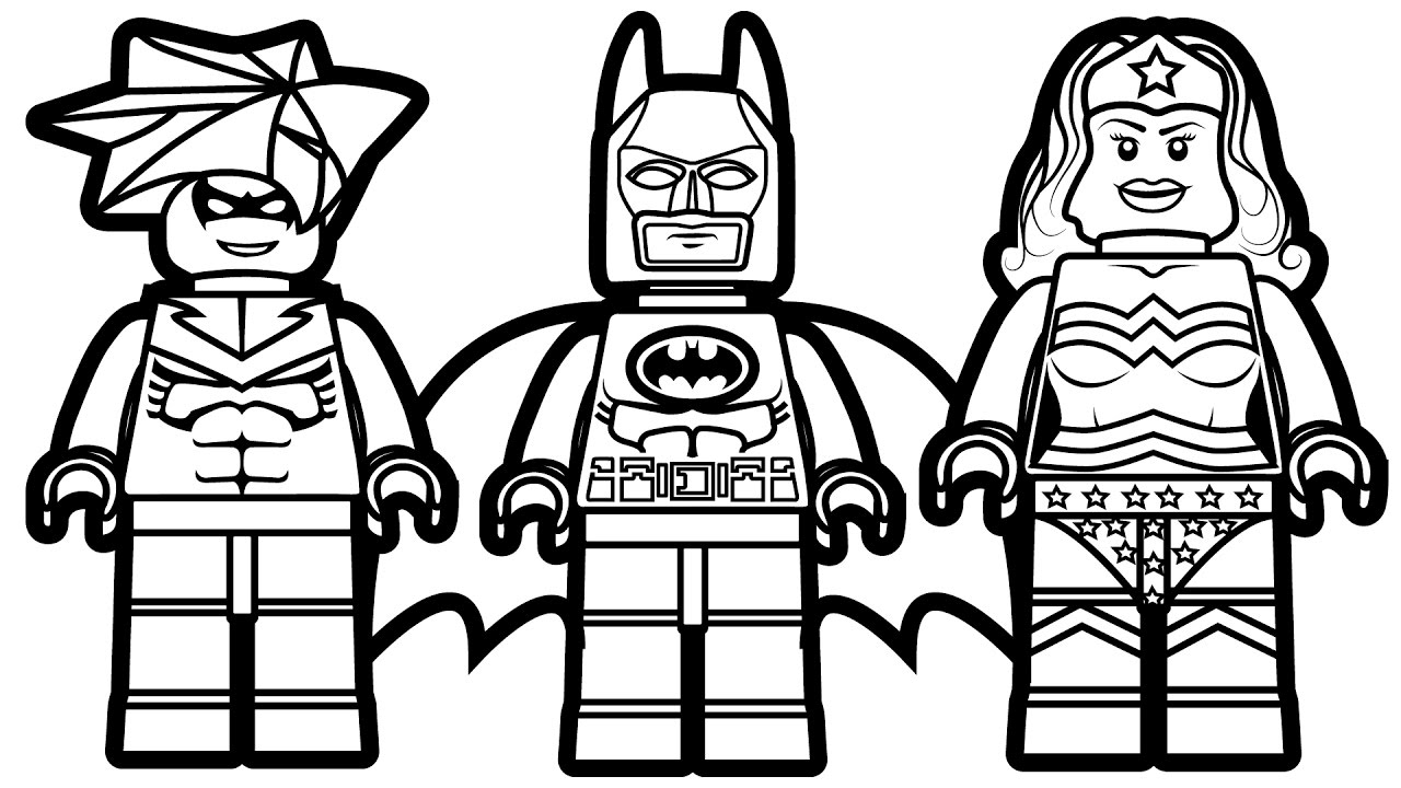 batman, lego