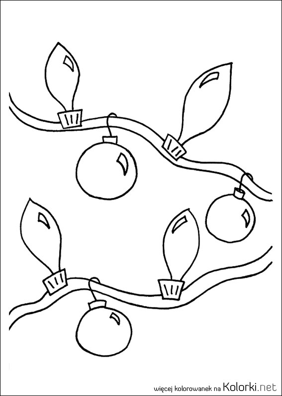 bombki, choinka, światełka, gałązka