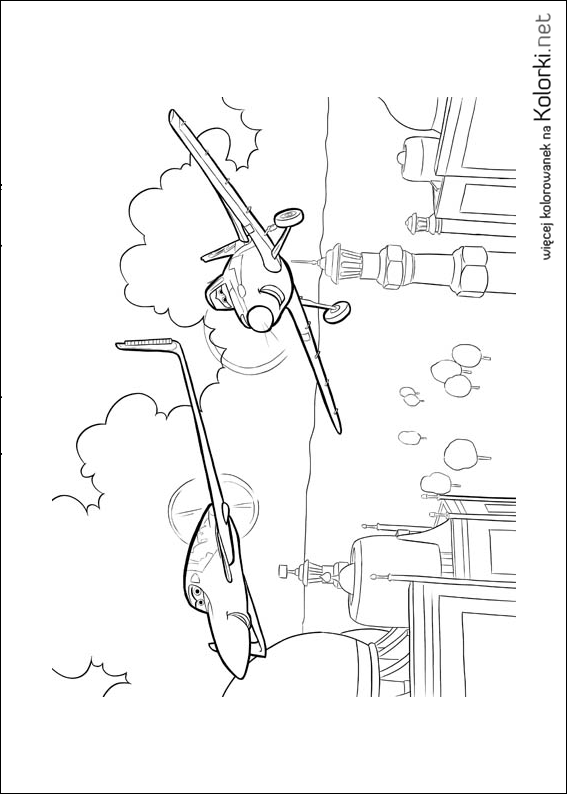 budynki, Dusty, latanie, airplanes, samolocik