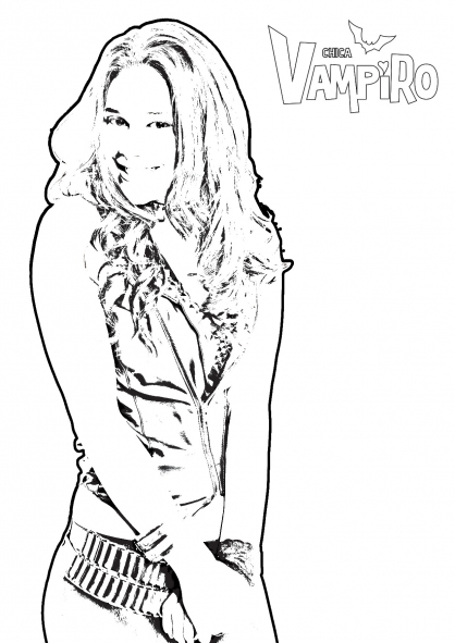 dziewczyna, chica vampiro