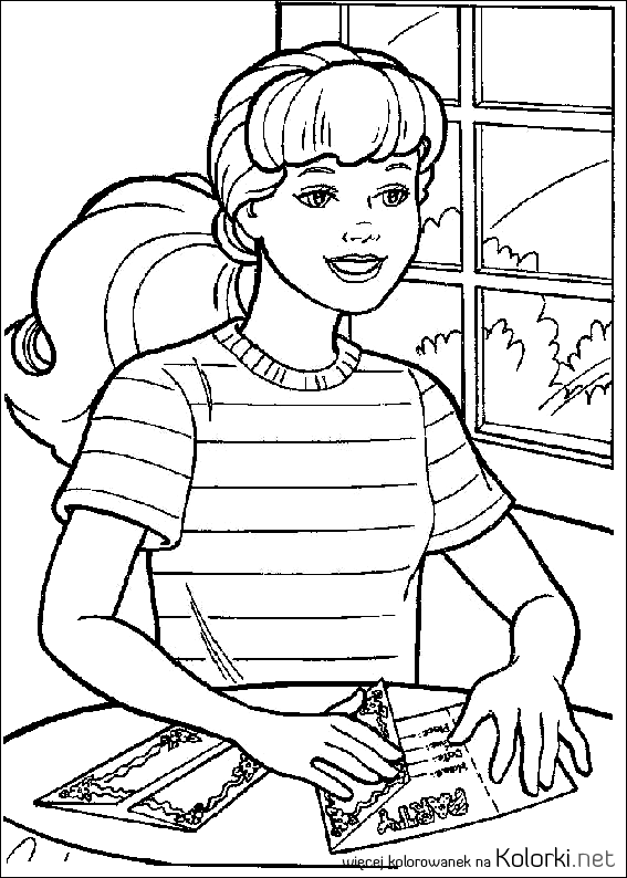 dziewczyna, kartki świąteczne