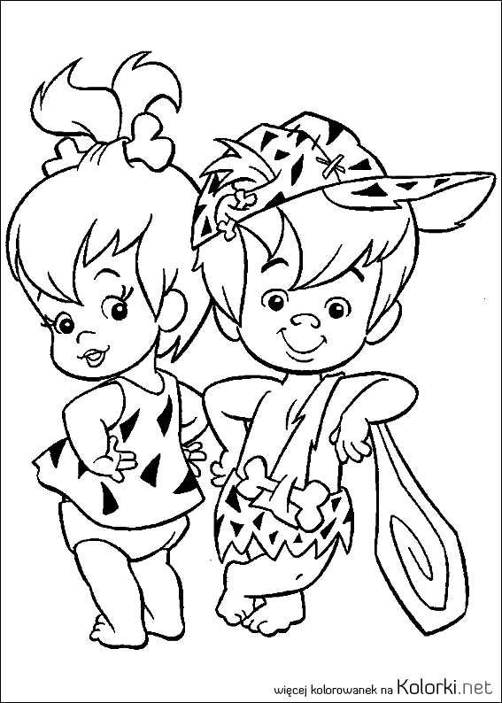 Flinstonowie, Pebbles, Bamm-Bamm, dzieci
