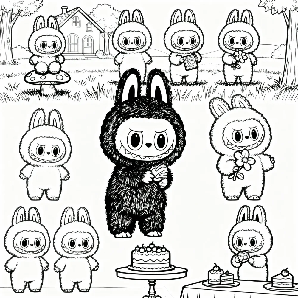 Labubu - radosny bohater