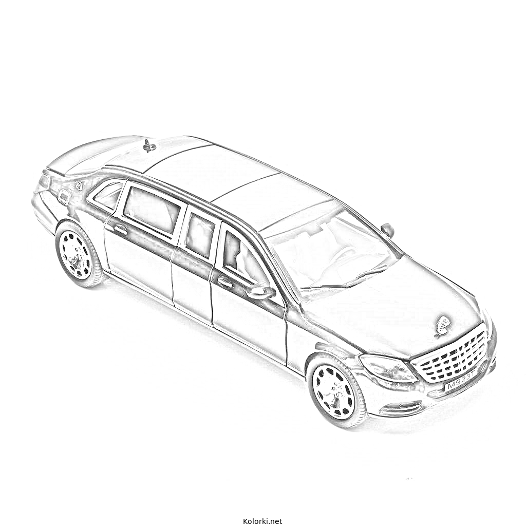 limuzyna, maybach, mercedes