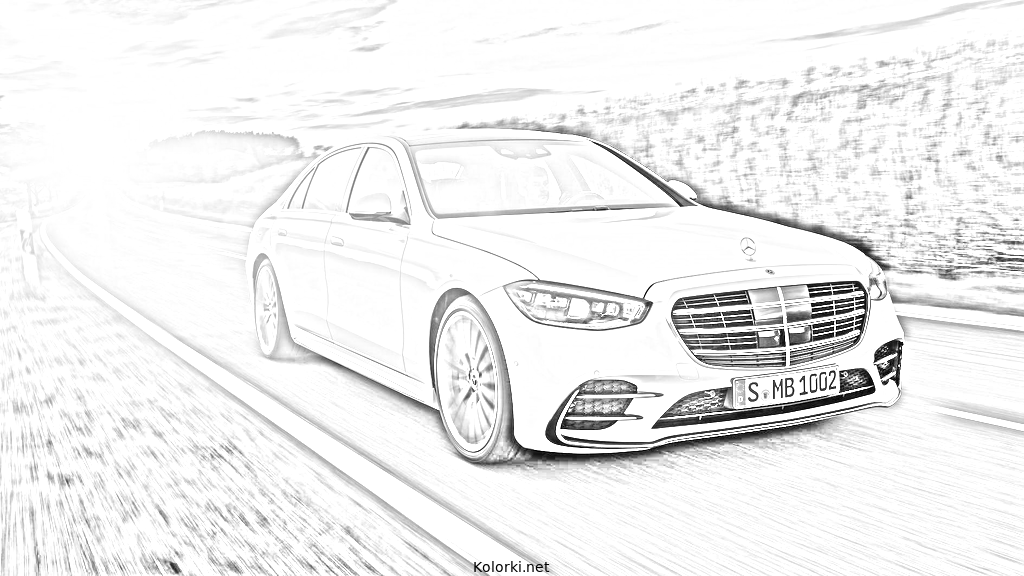 limuzyna, mercedes, klasa s