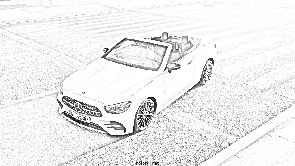 mercedes, e kabriolet