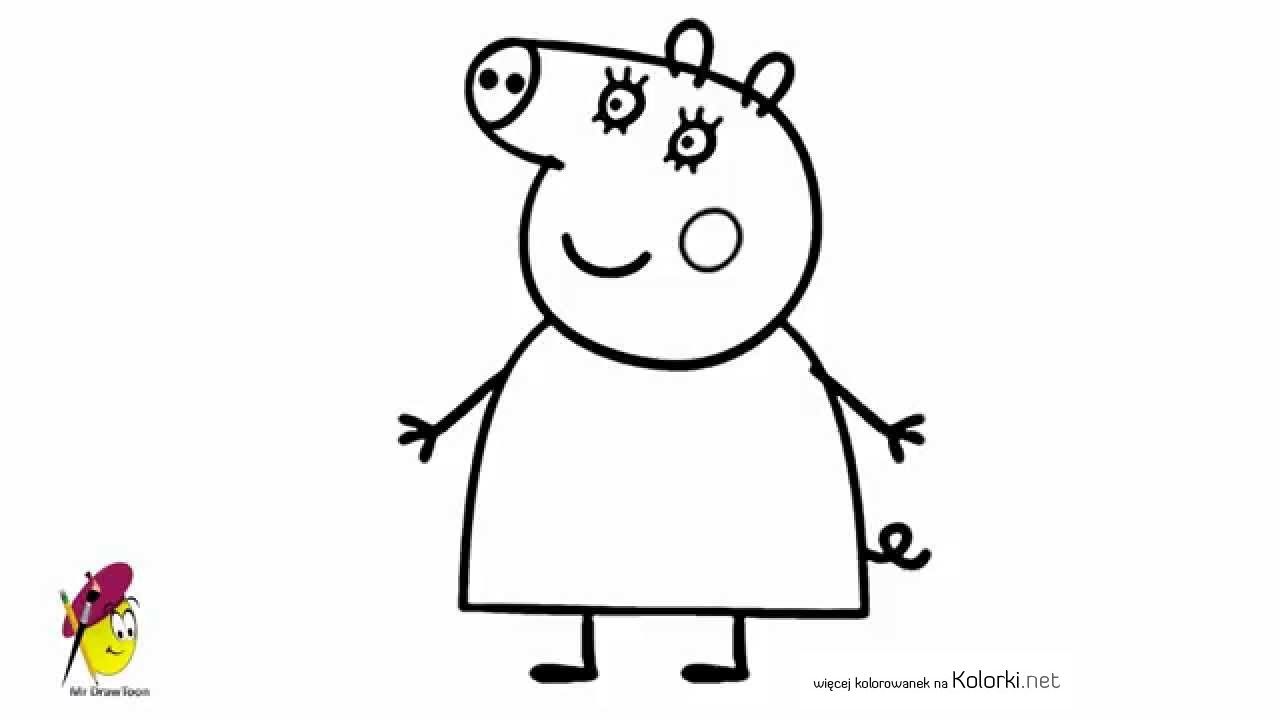 peppa pig, świnka