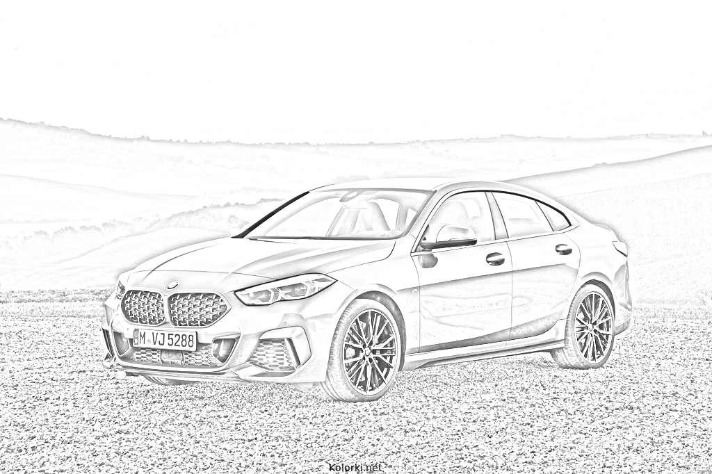 samochód, bmw 2 grand coupe