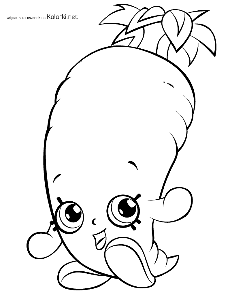 shopkins, marchewka