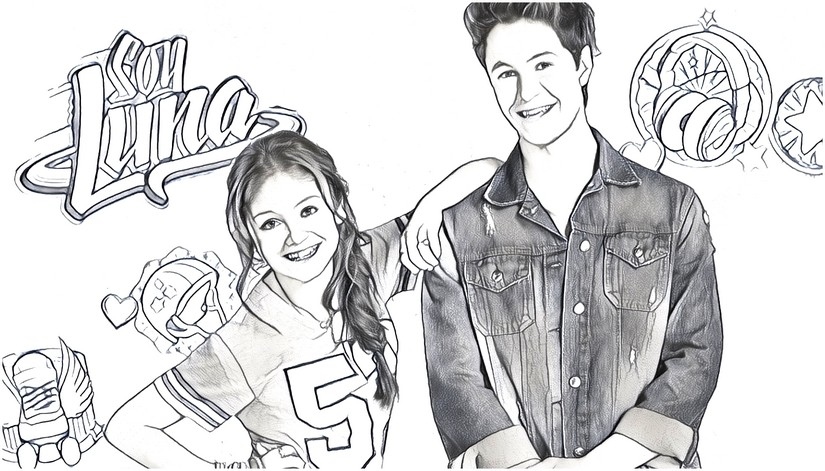 soy luna, dziewczyna i chłopak