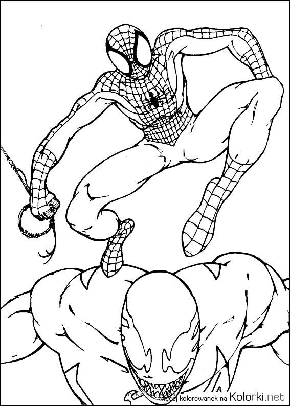 Spiderman, superbohater, walka