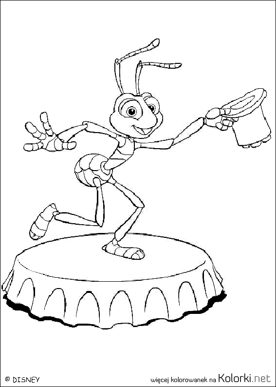 zabawa, mrówka, Flik, taniec