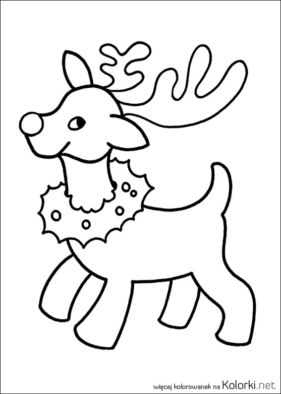 zima, zwierzę, renifer, boże narodzenia